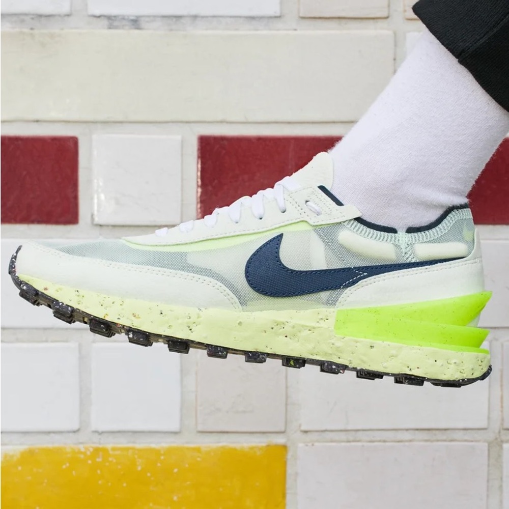 Nike Waffle One Crater- Lime Ice Men’s 8